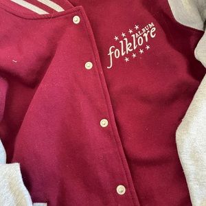 Taylor Swift folklore letter jacket